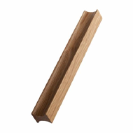 Wooden Track Cabinet Handle  - 160mm - 